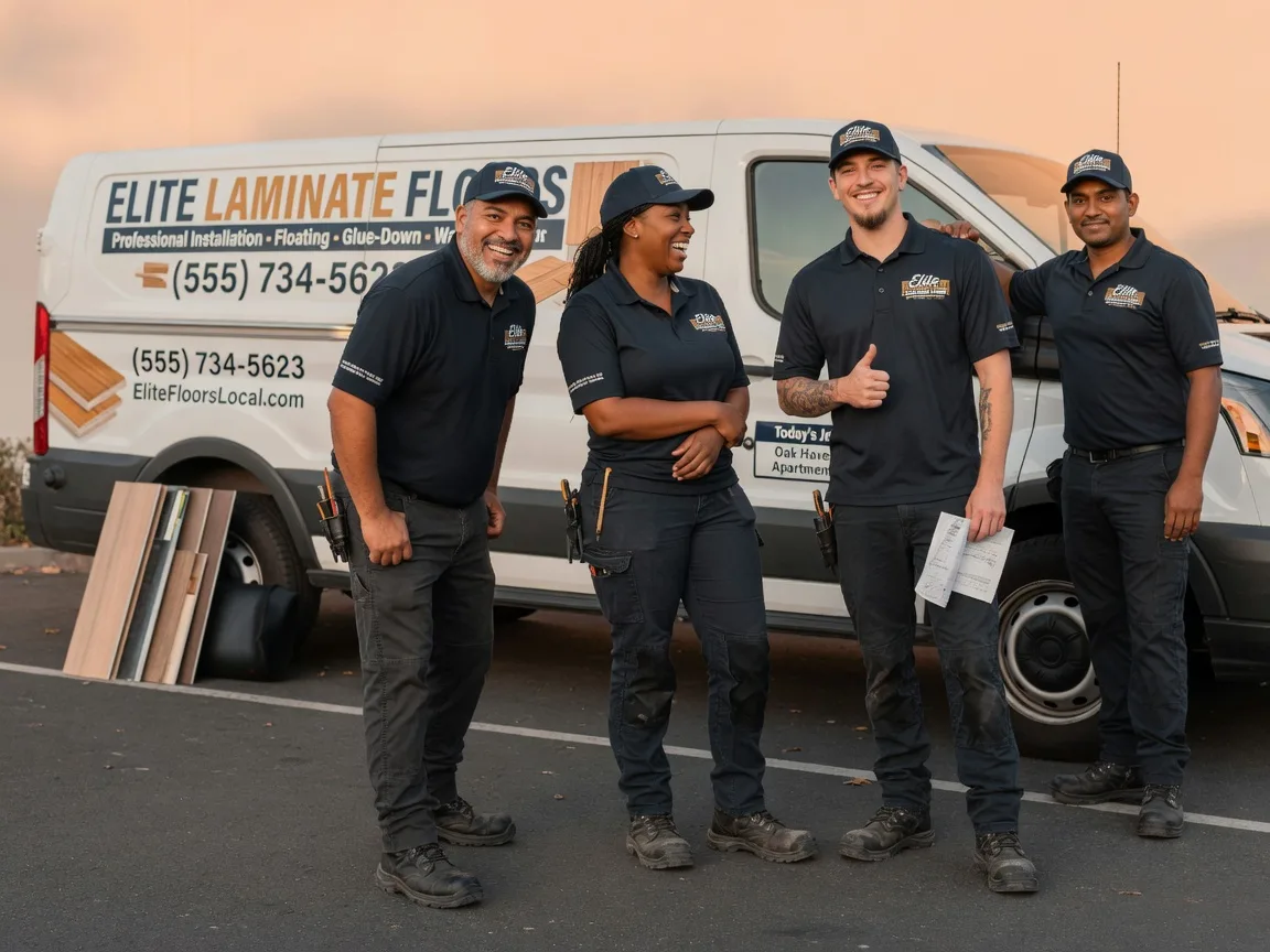 Laminate flooring installation company in Merom, IN